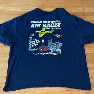 Gildan Navy Blue Short Sleeve Tee 2023 Air Races